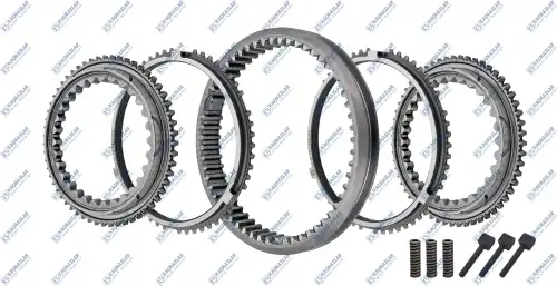 р/к синхронизатора! кольца 5шт+пружинки 3шт+пальцы 3шт ZF K20.00524 KACMAZLAR