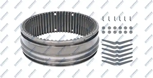 комплект колец синхронизатора! планет.передачи z=66 Scania GR/GRS801/890/900/R K06.02713 KACMAZLAR