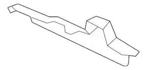 уплотнитель расширителя колёсной арки передней правой! Toyota Camry 5385133070 TOYOTA / LEXUS