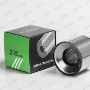 пламегас.коллект.!120x100x63 нерж. (диаметр трубы 63мм, общая длина 100мм диаметр 120мм) Z12010063 TIXONA