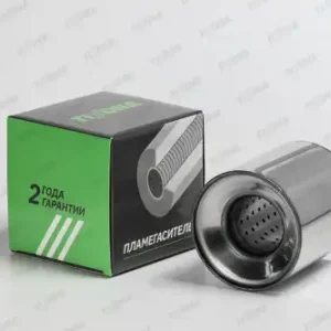 пламегас.коллект.!110x120x57 нерж. (диаметр трубы 57мм, общая длина 120мм диаметр 110мм) Z11012057 TIXONA