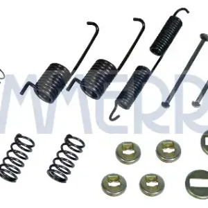 р/к тормозных колодок !на сторону пружины+фиксаторы Iveco Daily 35.8-49.12 961523 TECHNO BRAKE