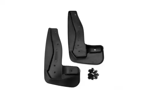 брызговики передние! 2 шт., полиуретан, optimum Mitsubishi Pajero Sport 16> NLF.35.30.F13 FROSCH