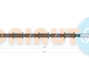 Трос ручного тормоза ADRIAUTO 11.0240.2