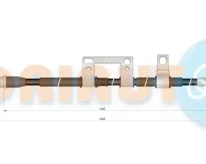 Трос ручного тормоза ADRIAUTO 22.0242