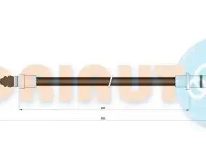 Трос ручного тормоза ADRIAUTO 11.0222.1