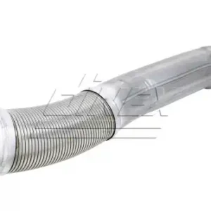 труба глушителя(промежуточная) !с гофрой плечи 390+370 D=130 MB Actros 950/952/954 53252 DINEX