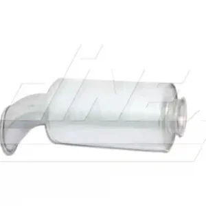 резонатор(бочка) глушителя !кругл. с выхлопной трубой Volvo N/FL/FM/FH 10/12/16 80402 DINEX