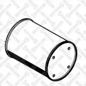 резонатор(бочка) глушителя!ЕВРО 1 круглая DAF95 82-03020-SX STELLOX