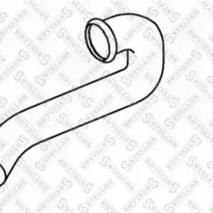 труба выхлопная !2-изг DAF 95XF 82-03520-SX STELLOX