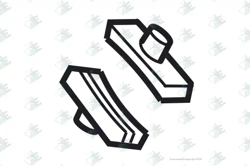 сухарь вилки КПП! 2x Scania G760/761/764/770/772/773/774/776/777/GS760/770/771/772 74530389 EURORICAMBI