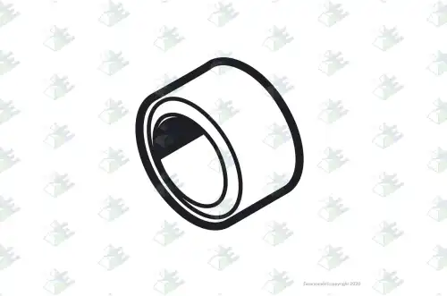 втулка трансмиссии металл! первичного вала КПП MAN,MB,DAF,RVI,Iveco Fuller 35530106 EURORICAMBI