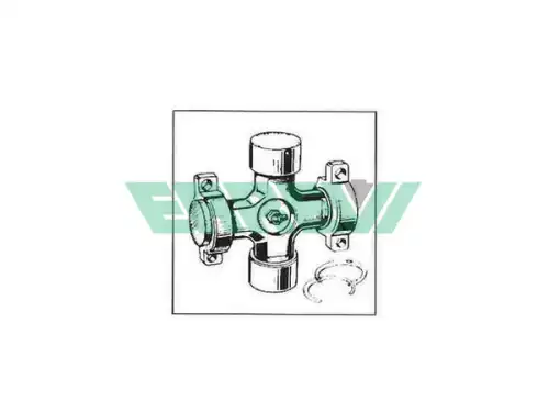 Крестовина кардана ERREVI 715645
