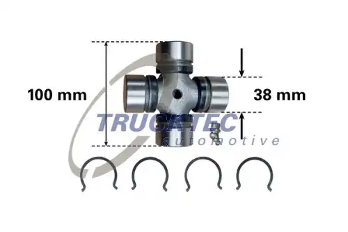 Крестовина кардана TRUCKTEC 01.34.010