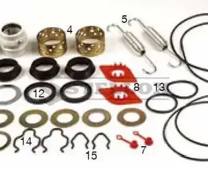 р/к торм. вала !на ось (полный) бронз.втулка, уплотн.,пружины SAF SK RS 85-07017-SX STELLOX