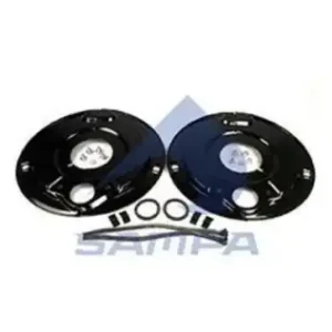 пылезащитные щитки комплект на ось!кругл.балка d127 SN4220-2 30град BPW H.. ->95г 070.530 SAMPA