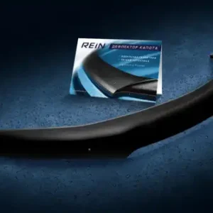 REINHD674 Дефлектор капота (ЕВРО крепеж) KIA RIO II 2005-2011 / Киа Рио AUTOFAMILY