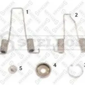 р/к торм. колодки !(м)на ось дополнительный фиксирующий BPW (все оси) 85-10812-SX STELLOX