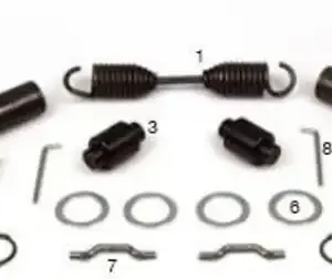 р/к торм. колодки !(к-т на сторону] (ролики+пружина) SMB C1 и С2/Fruehauf 090.506 SAMPA