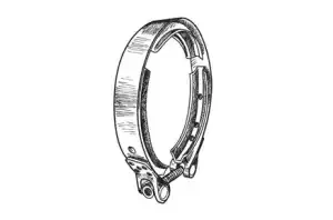 Хомут глушителя ERREVI 733500