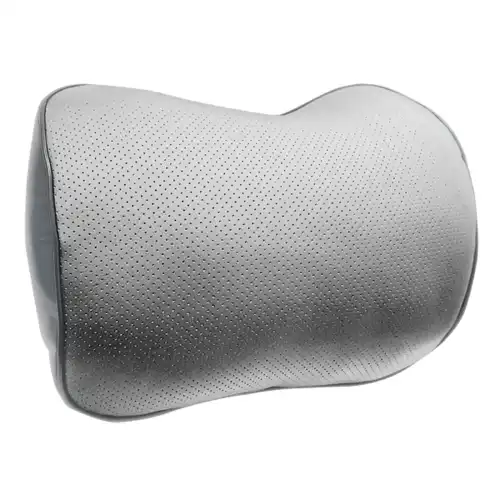 подушка! под поясницу, экокожа, серая PM0477 ZIPOWER
