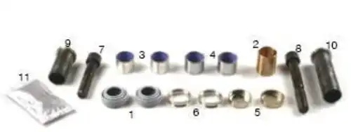 р/к дискового тормоза!(мр)Lukas,полный RVI, Omn Volvo B10L/LE 095.517 SAMPA