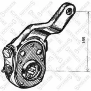 Рычаг регулировки тормоза STELLOX 85-04080-SX