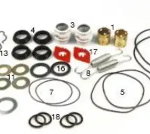 р/к торм. вала !(мпр)на ось-разб+бронз втулки,стопора, упл,2пружины SK RS9042 1995-1998 075.529 SAMPA