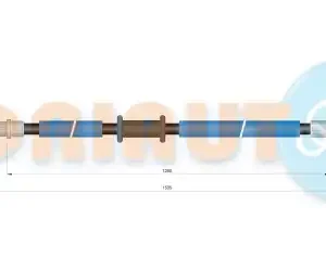 Трос ручного тормоза ADRIAUTO 11.0254.1