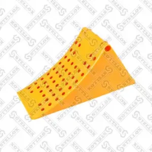 упор! пластиковый ширина 200мм цвет желтый 80-01600-SX STELLOX