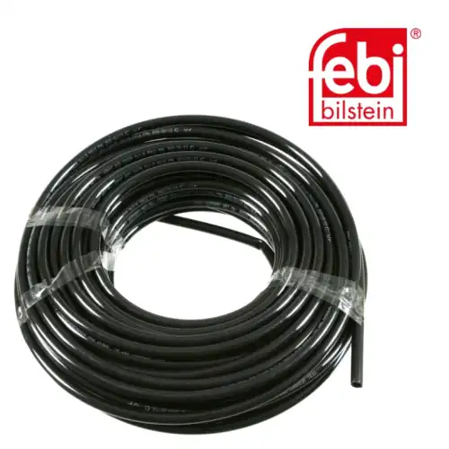 трубка пластик. за 1м! D9x1.5 /25м черный пневмо/топл/охлажд/масл системы DIN73378 02507 FEBI