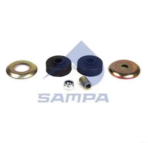 р/к амортизатора !(рм) перед.верхн. крепл. втулки резин. и метал.+шайбы Scania 3/4-serie 040.505 SAMPA