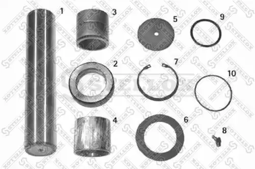 р/к шкворня !(мр) с подш 50x51x223.5 MAN L87-98/M38-43/T01-10/18/20/31-81 84-16055-SX STELLOX
