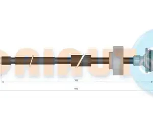 Трос ручного тормоза ADRIAUTO 050263