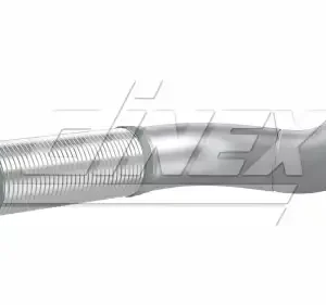 труба глушителя! передняя с гофрой RVI, Volvo 8AE035 DINEX