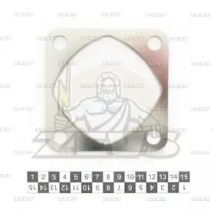 Прокладка глушителя ZEVS GEM62024