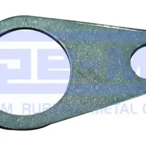 фиксатор ролика тормозного! пластина прямая 32x19x60 2x SAF, Trailor 14811 SE-M