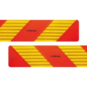 табличка ТС большой грузоподъемности! 2шт. алюм. 132x566 толщ.1mmOmn D14707 VIGNAL