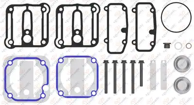 р/к компрессора! (мкр) клапаны, прокладки, болты, кольца упл. MAN TGA RK.01.242.09 YUMAK
