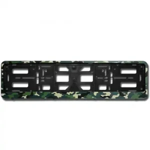 рамка под номерной знак 'Taiga' двусоставная,камуфляж RN-18 A07729S AVS