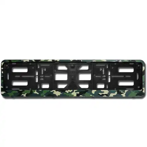 рамка под номерной знак 'Taiga' двусоставная,камуфляж RN-18 A07729S AVS