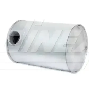 резонатор (бочка) глушителя! Premium ЕВРО 3 круглый Omn Volvo FH12/16 FL12 FM7/10/12/B12 80401 DINEX