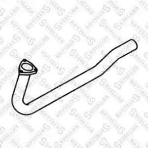 труба глушителя ! приемнаяMAN L2000 D0826 35/95-03/97 82-03593-SX STELLOX