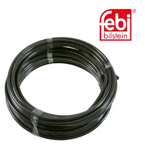 трубка пластик. за 1м! D10x1.5 /25м черный пневмо/топл/охлажд/масл системы DIN73378 04823 FEBI