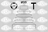 пыльник ШРУСа наружного! Citroen C5/Xsara, Peugeot 206/207/2008/3008 1.4-2.0 00> 1900021 SASIC