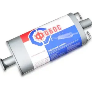 ГЛУШИТЕЛЬ FORD TRANSIT VII 2.2/2.4TDCI 2006-2014 ФОБОС СРЕДНЯЯ ЧАСТЬ 30370 FOBOS