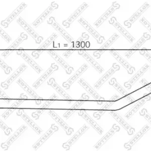 труба глушителя ! приемная MAN 82-03591-SX STELLOX