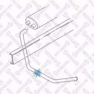труба глушителя ! MAN 82-03574-SX STELLOX