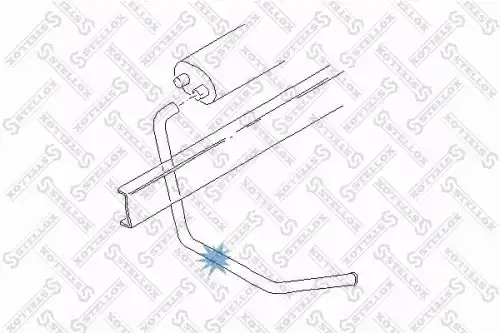 труба глушителя ! MAN 82-03574-SX STELLOX