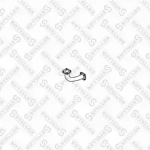 труба глушителя ! выхлопная передняя MAN 82-03632-SX STELLOX